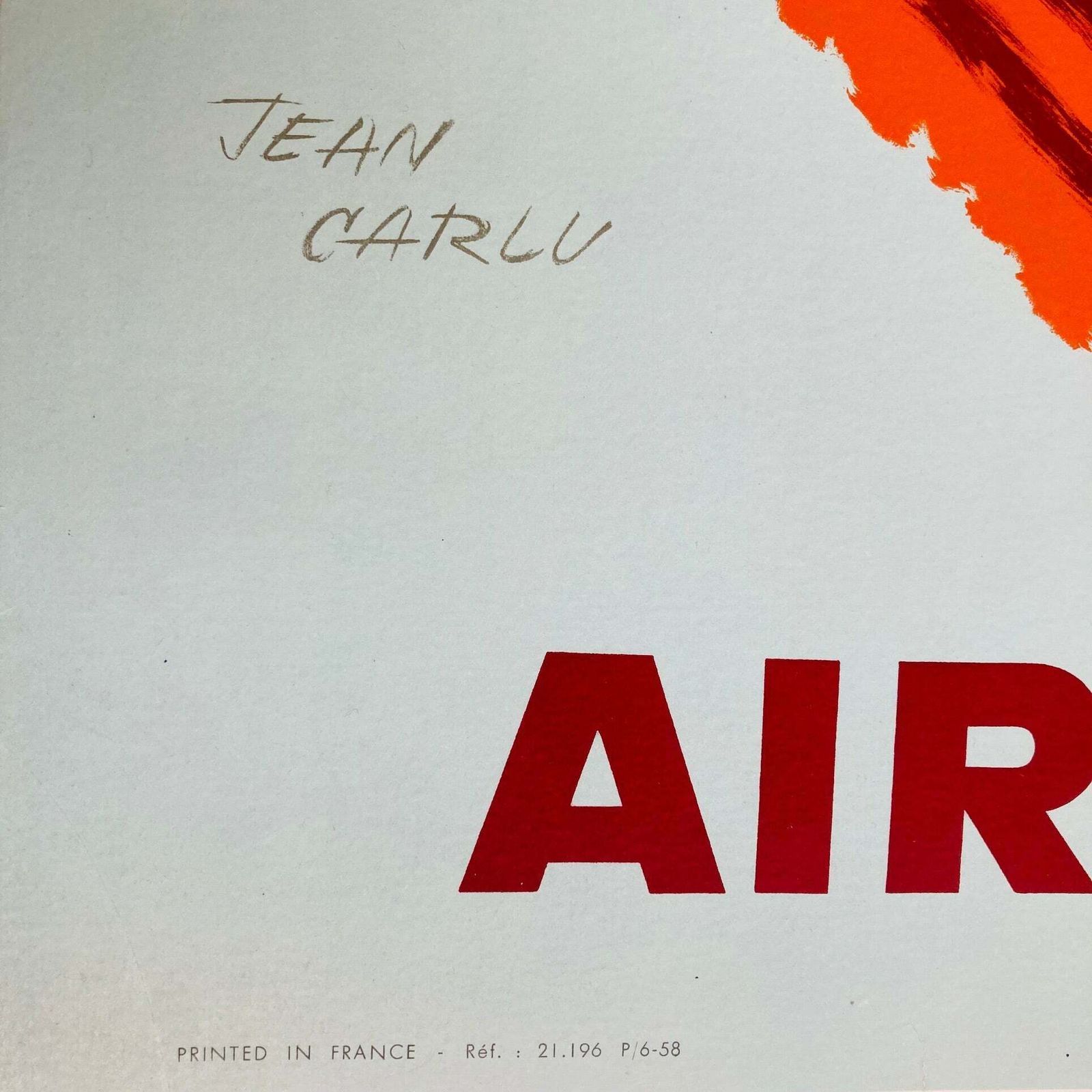 Air France Poster   France, 1950s photo Art