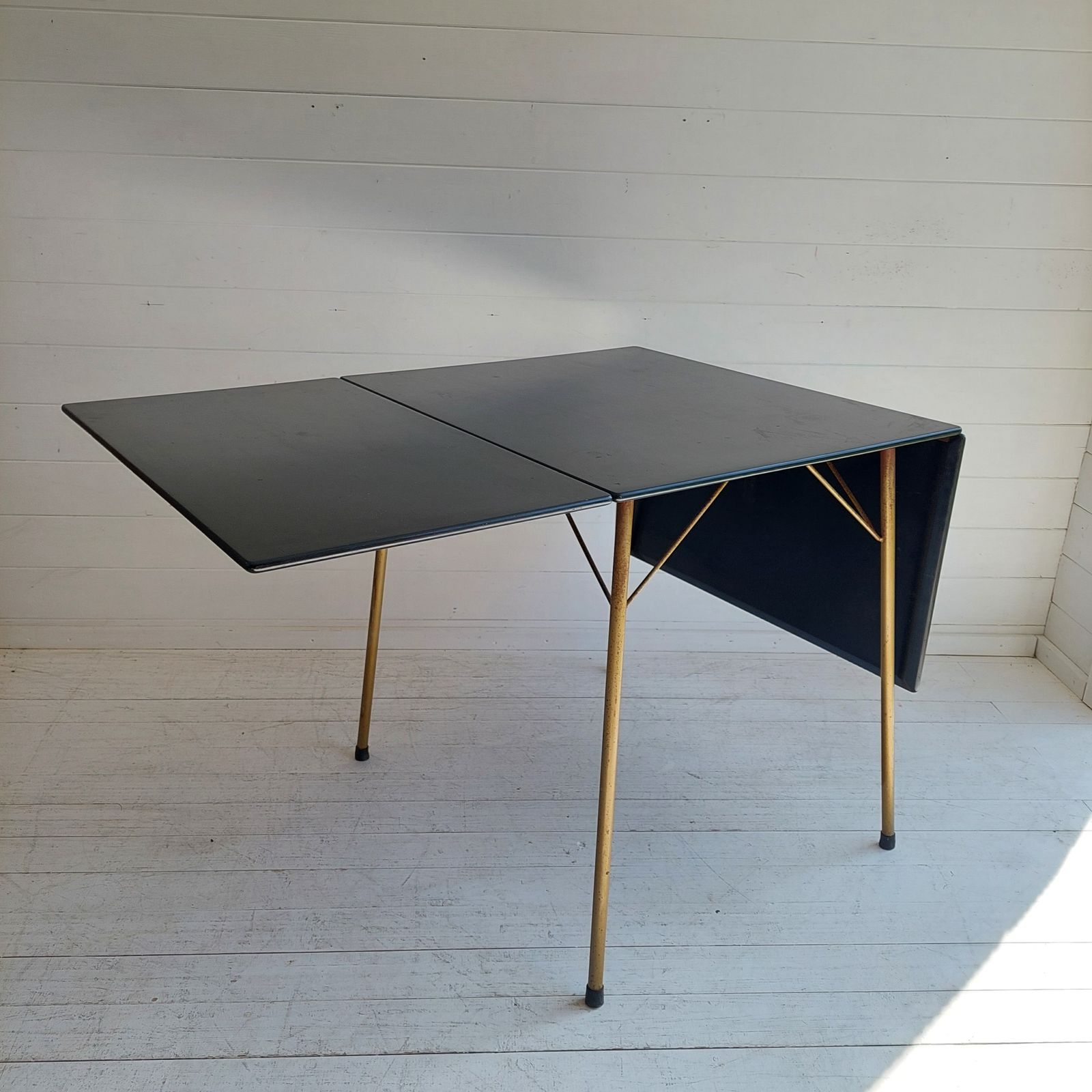 Mid Century Arne Jacobsen 3601 Drop Leaf Table For Fritz Hansen Danish, 1950s photo Furniture