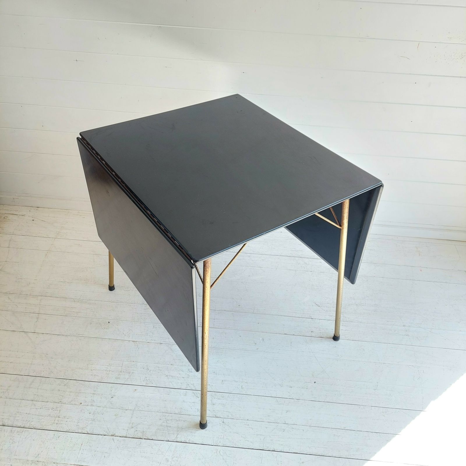 1800.0 Mid Century Arne Jacobsen 3601 Drop Leaf Table For Fritz Hansen Danish, 1950s photo
