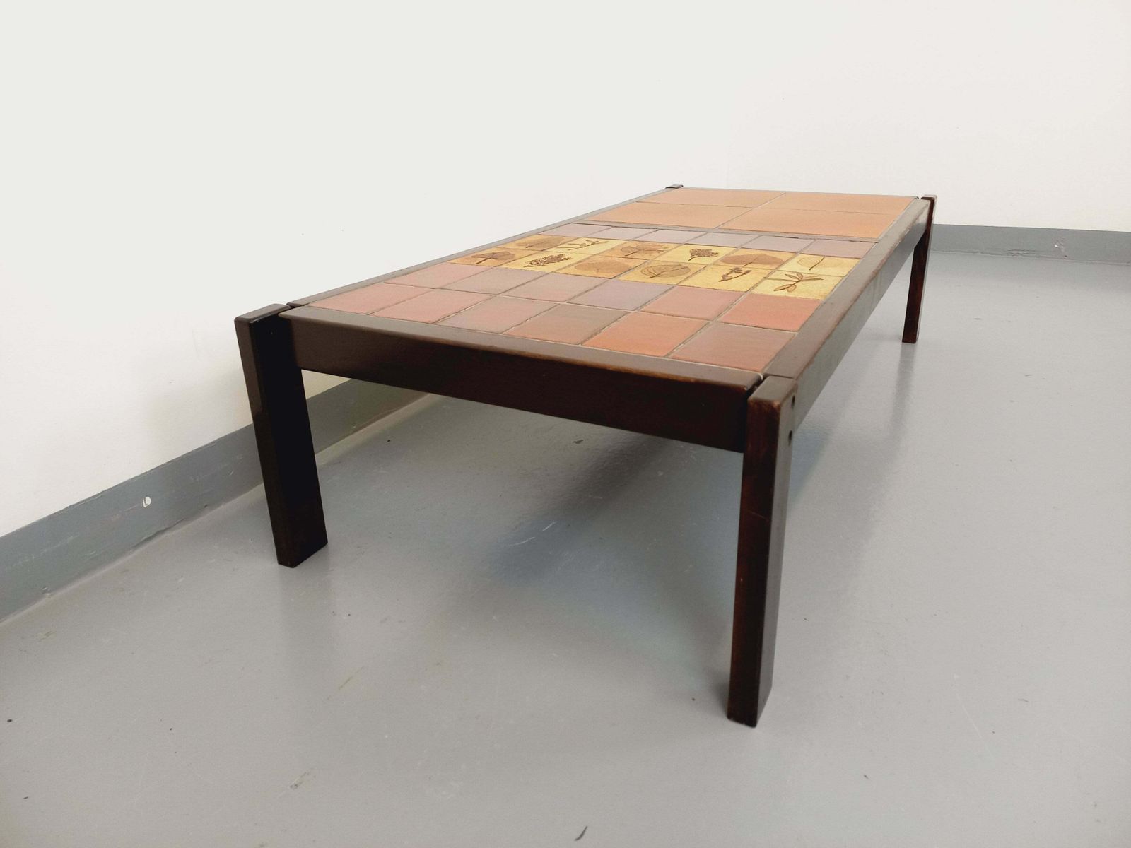 Roger Capron Rectangular Ceramic Coffee Table photo 1164.0