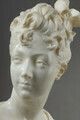 photo vinterior Bust Of A Woman In Marble, Henri Emile Allouard (1844 1929)