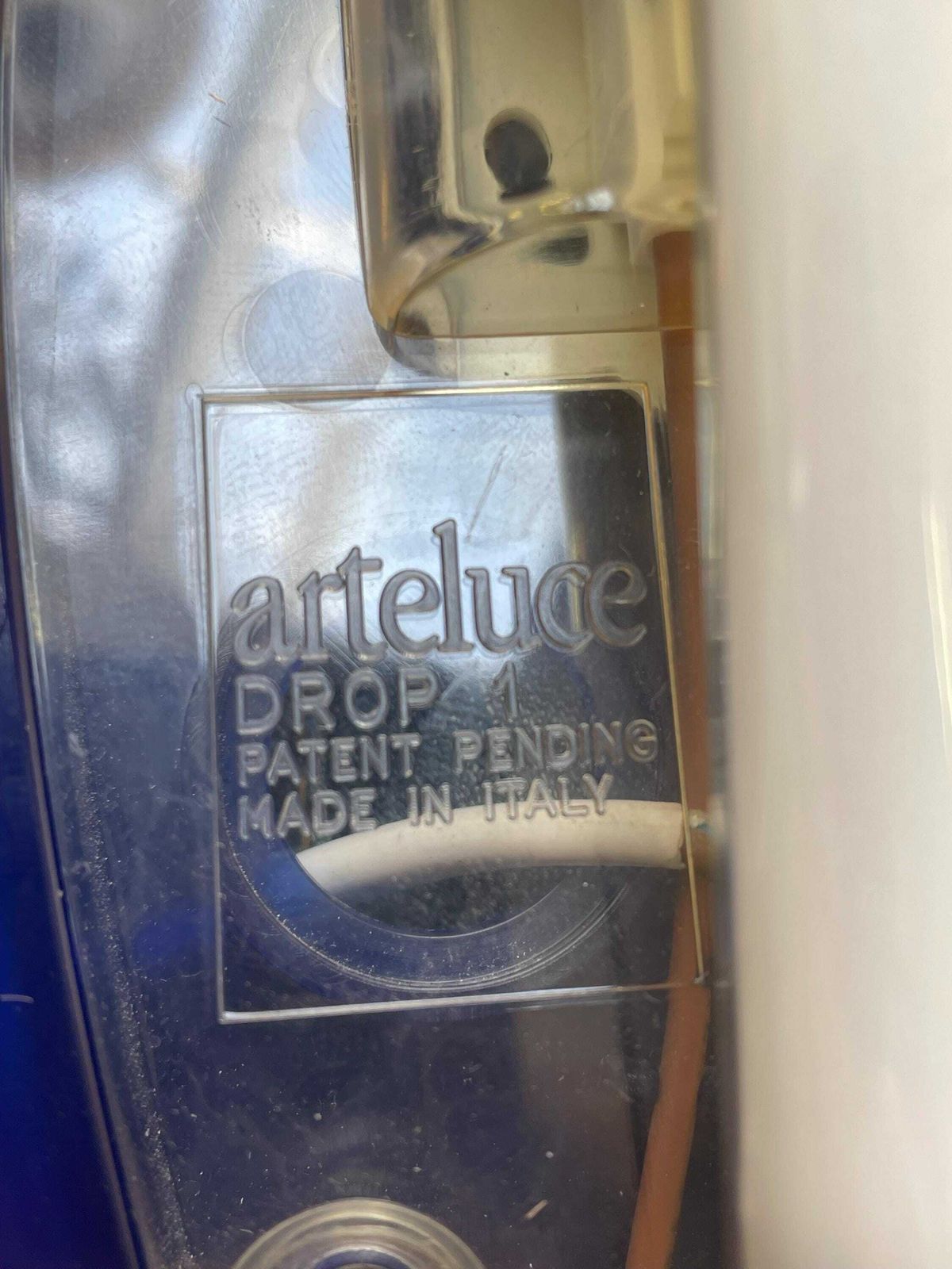 photo furniture Marc Sadler For Arteluce   Wall Sconce Model 'Drop 1'   Contemporary Design, 1990's   Italian Design   Plastic And Silicon