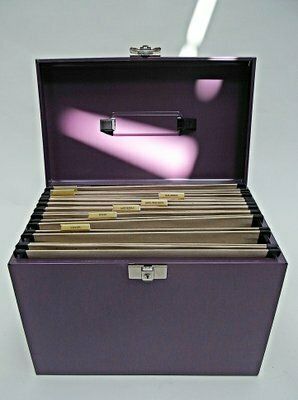 Document Boxes In Coloured Metal Sheet, Set Of 3 photo vinterior