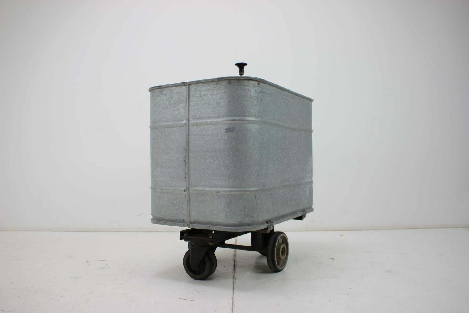 photo vinterior Vintage Industrial Cart By Kovo Bzenec, 1950's, Czechoslovakia