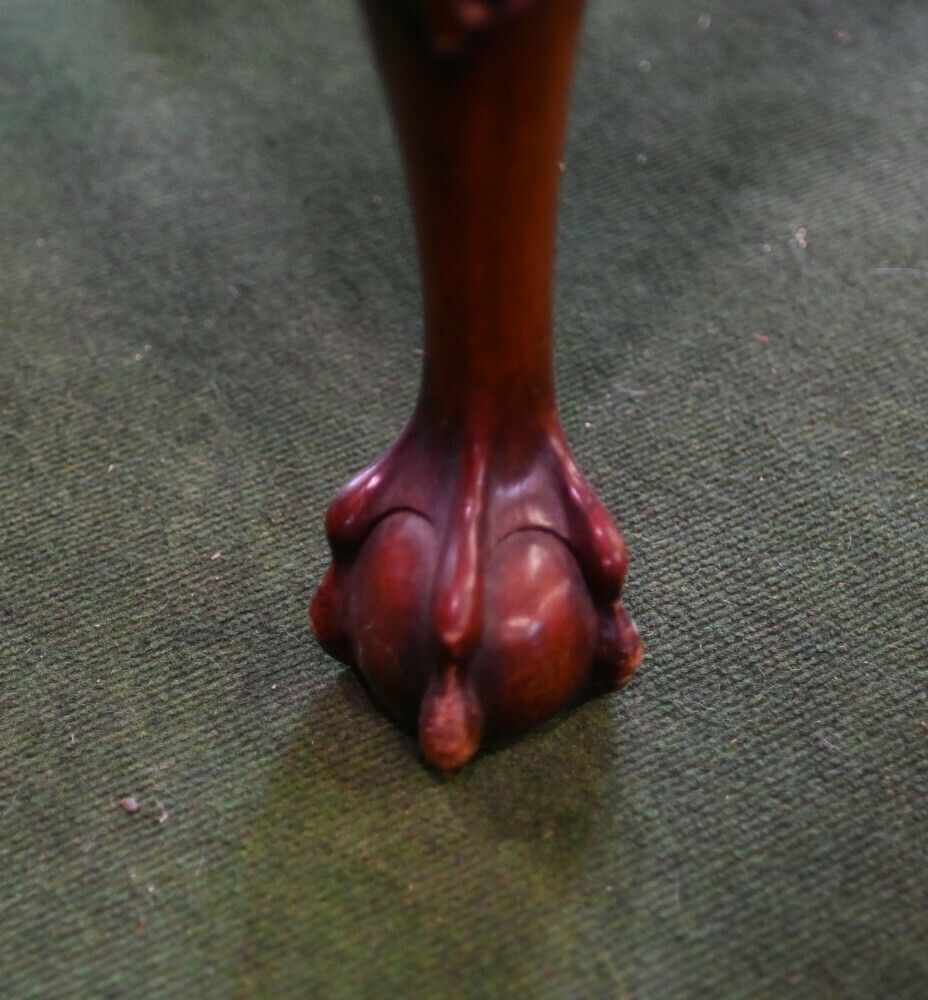 Furniture Chippendale Side Cabinet Mahogany Ball And Claw Feet photo