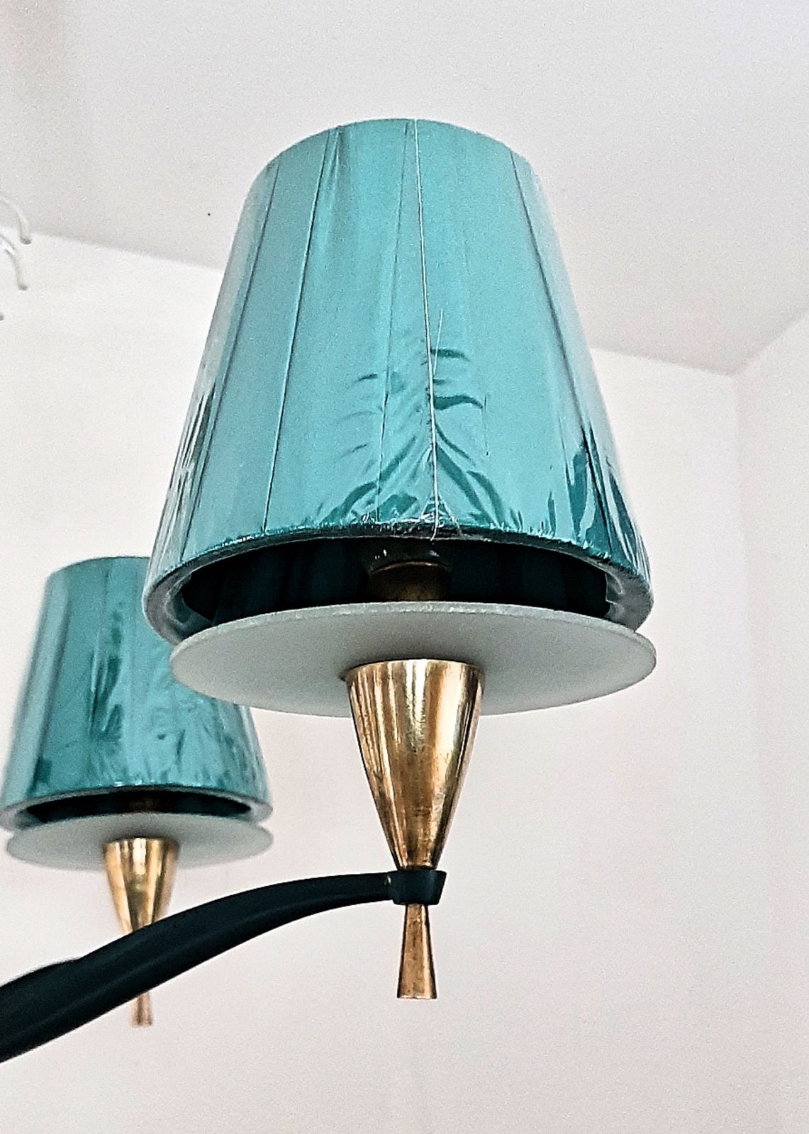 Art Deco Chandelier Pure French 1940s Design photo buy