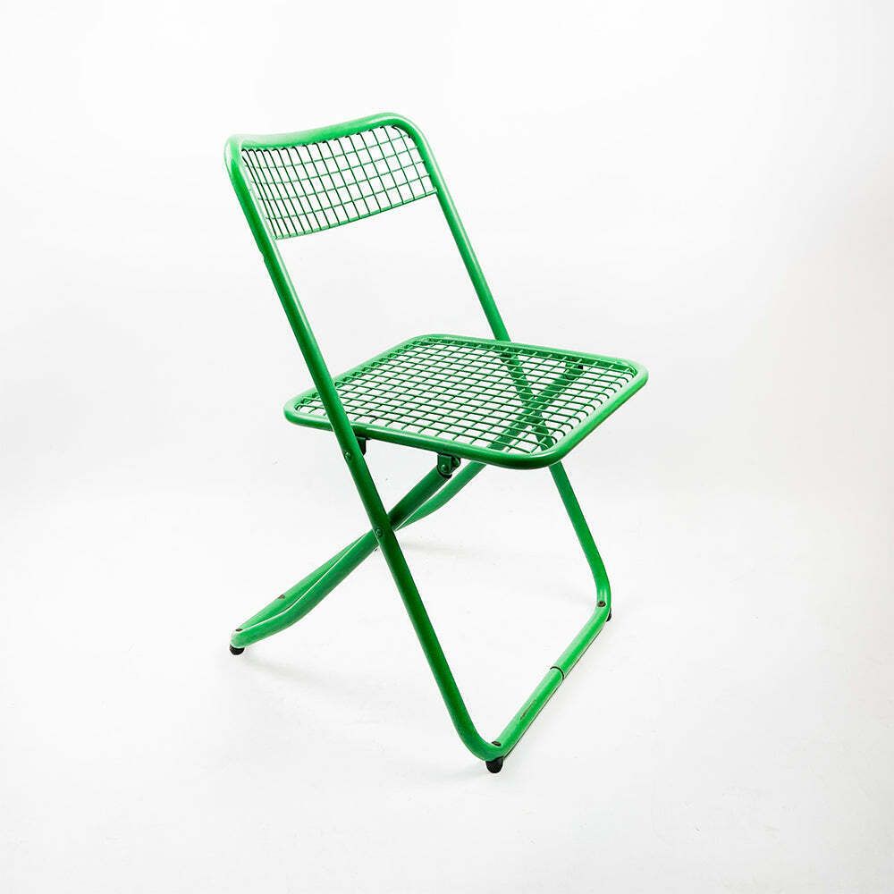 Metal Pegable Chair Model 085 Made By Federico Giner, 1970s.