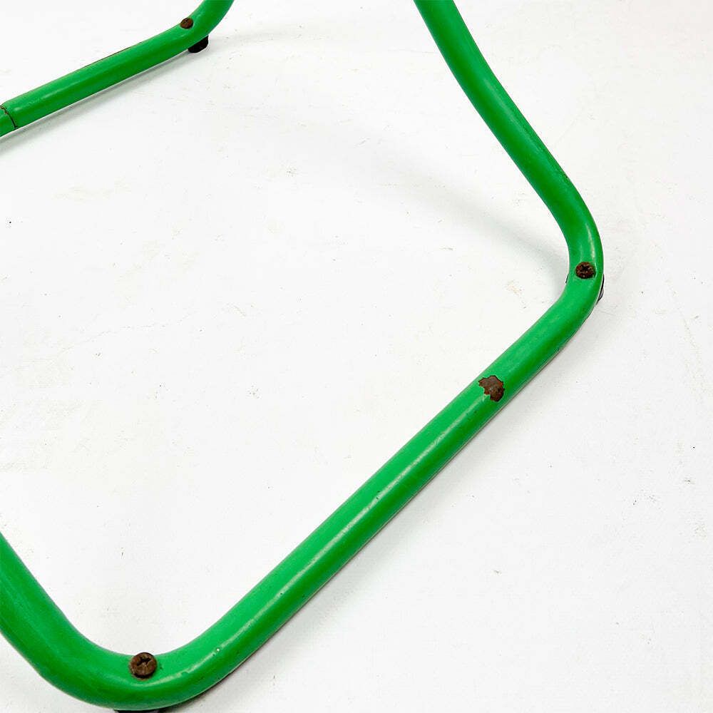 Metal Pegable Chair Model 085 Made By Federico Giner, 1970s. photo vintage