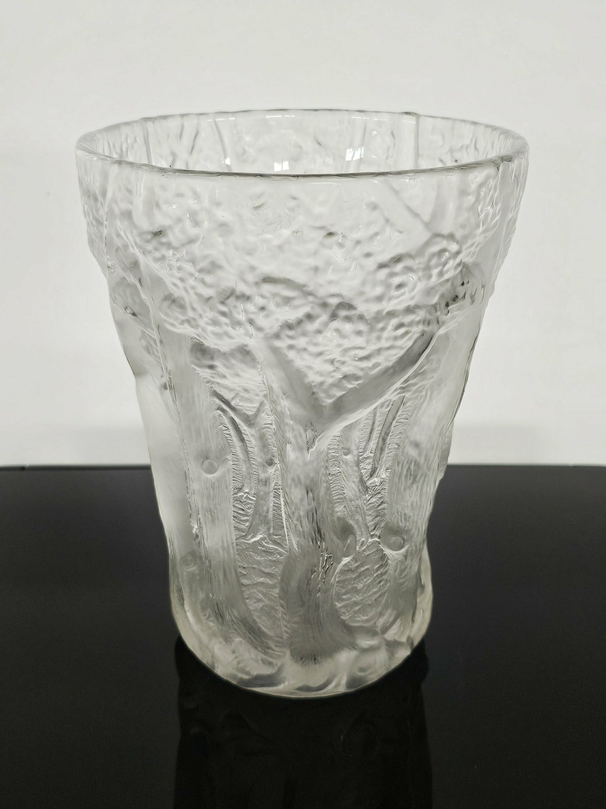 Large Art Deco "Dans La Forêt" Vase Designed By Josef Inwald For Barolac // Made In Czechoslovakia In 1930s photo Home Decor