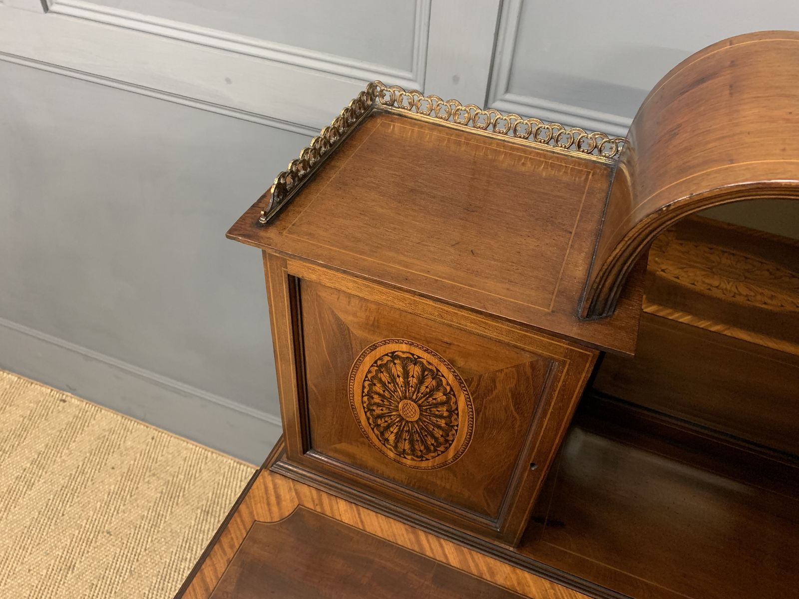 photo for sale Inlaid Mahogany Bonheur Du Jour