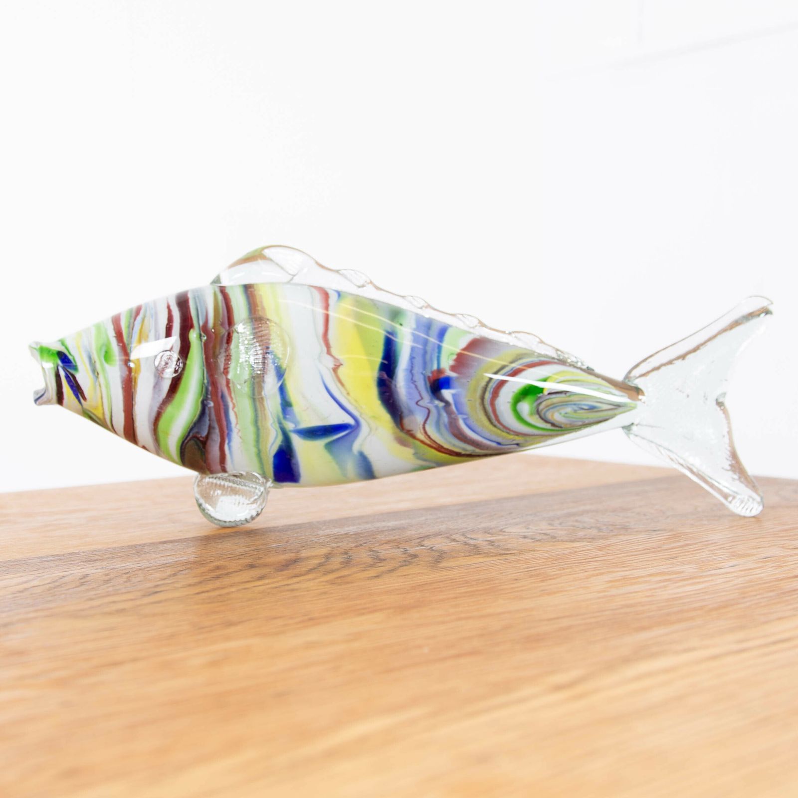 Collection Of 16 Mid Century Murano Glass Fish photo vinterior