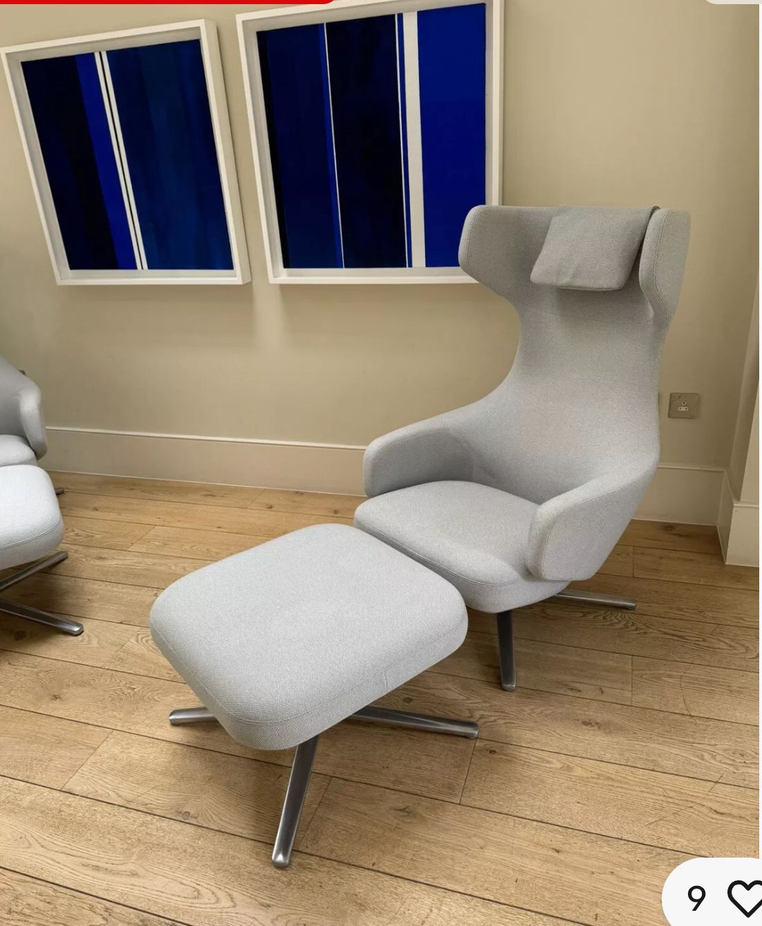 Vitra Grand Repos Lounge Chair Antonio Citterio photo Furniture