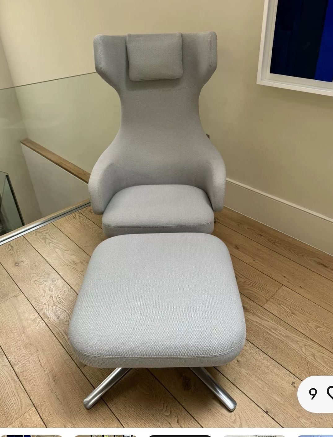 Vitra Grand Repos Lounge Chair Antonio Citterio