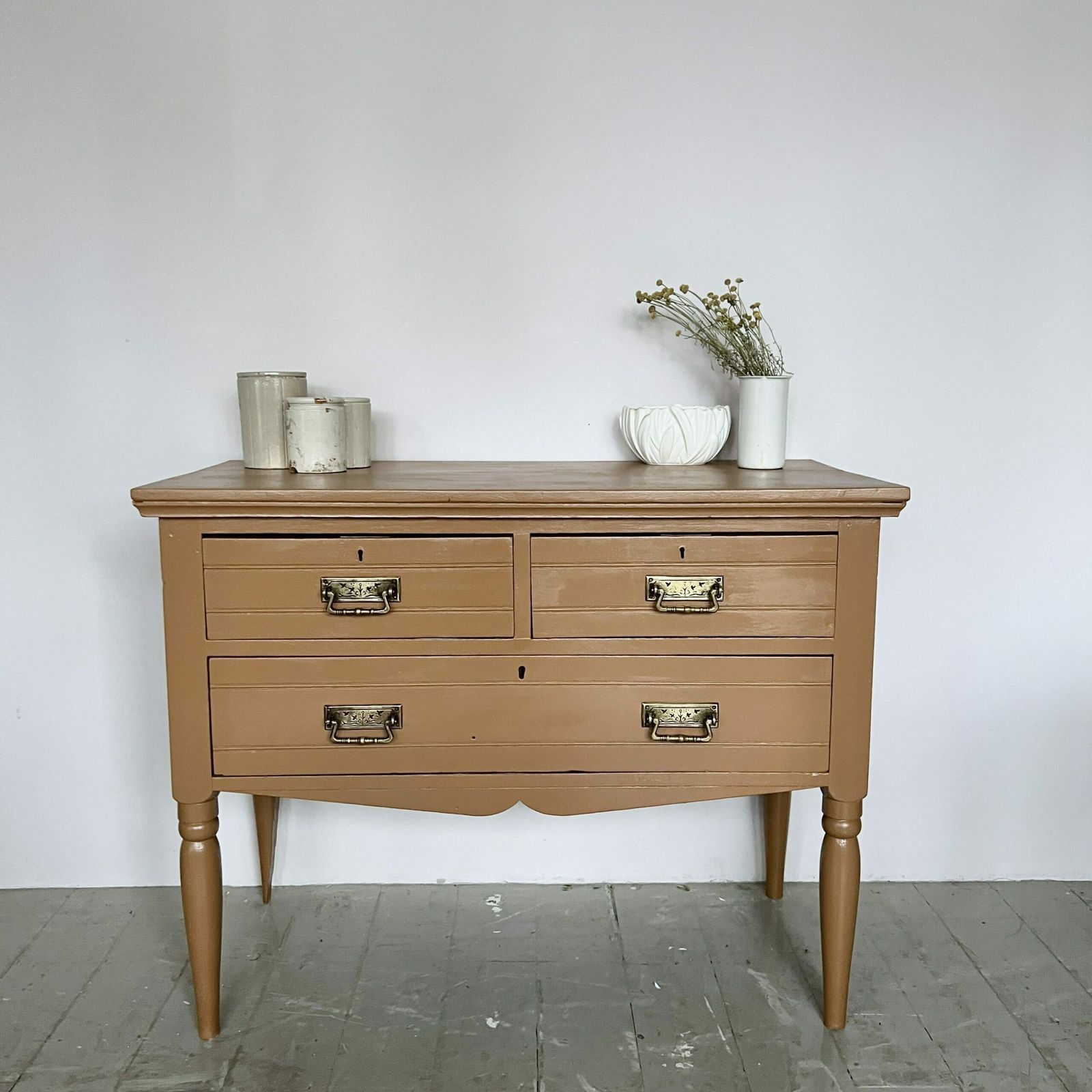 Small Chest Of Drawers, Newly Painted