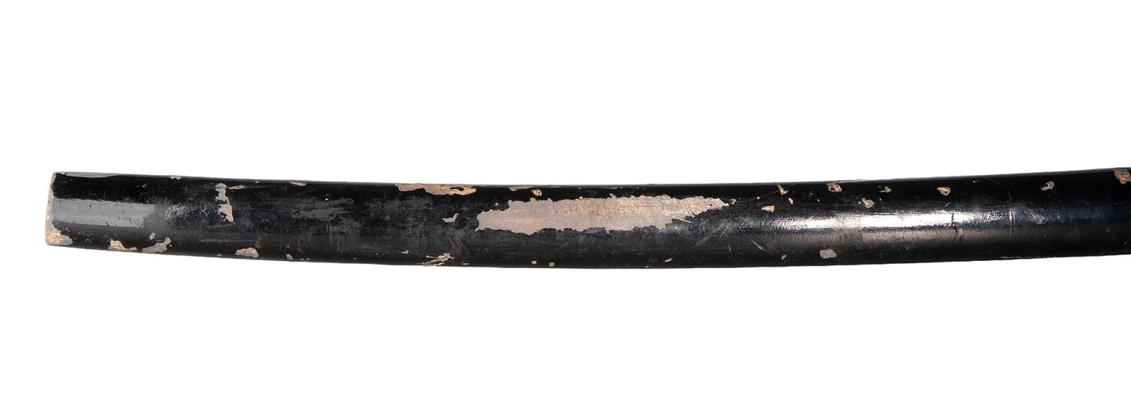 photo for sale Early 20th Century Recreation Of An Edo /Meiji Period Black Samurai Katana/Long Sword With Scabbard