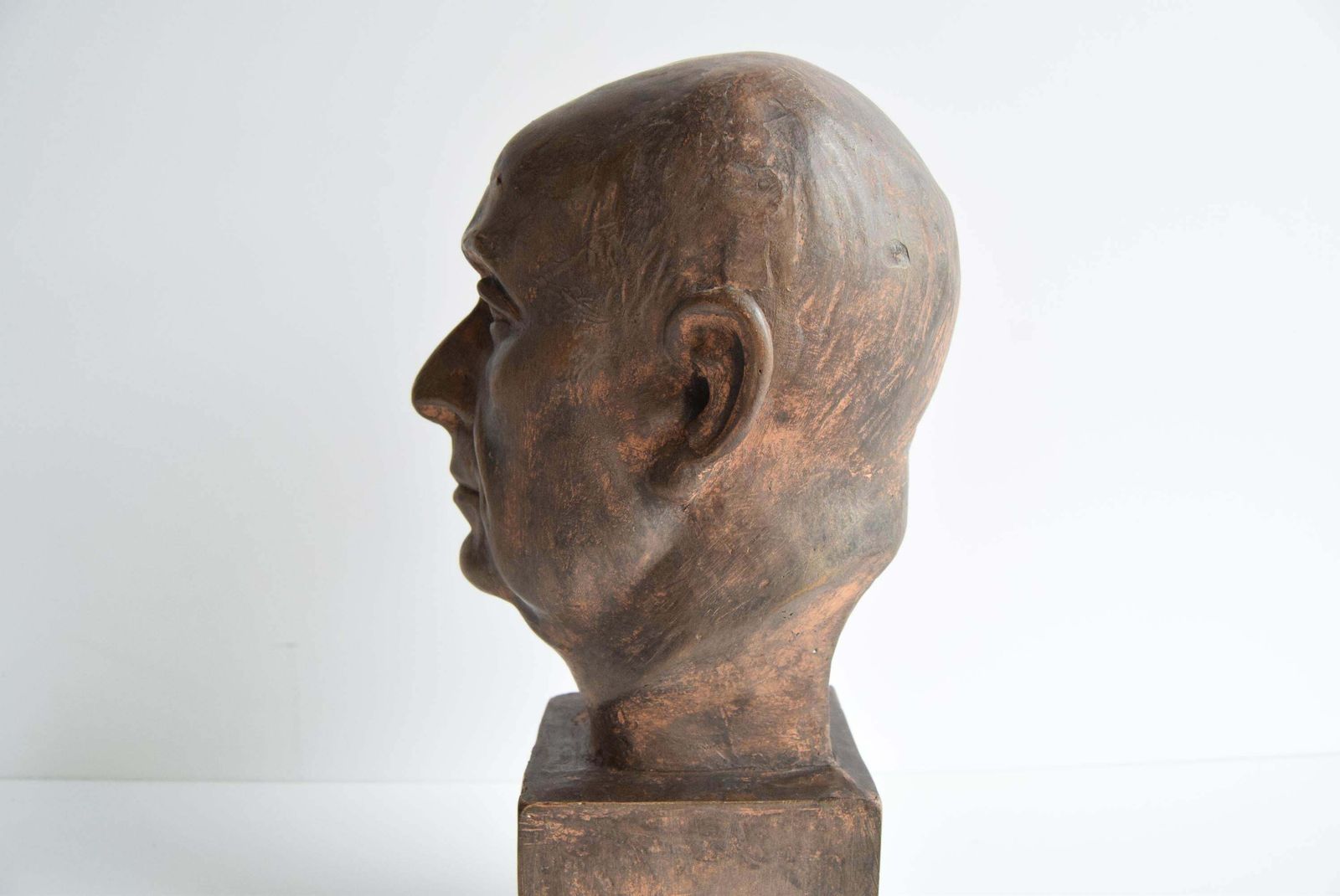 Jan Masaryk Ceramic Bust, Circa 1950's. photo 398.0