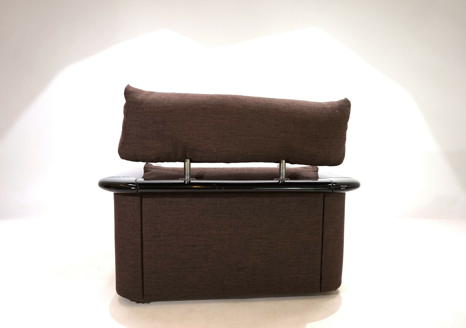 Furniture Tecno Lounge Chair With Piano Lacquer Frame, 1970 photo
