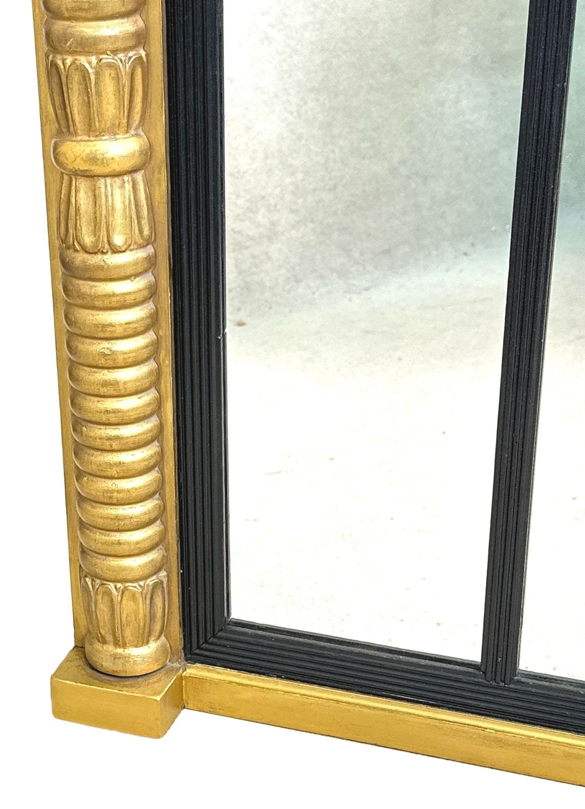 Small 19th Century Gilt Overmantle Mirror (England, Circa 1850) photo 2650.0