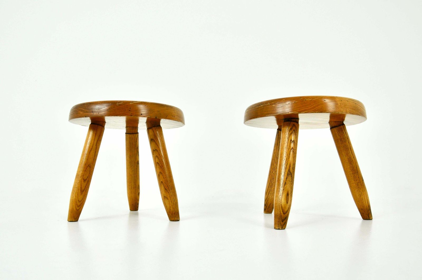 "Berger" Stools By Charlotte Perriand, 1950s, Set Of 2 photo vinterior