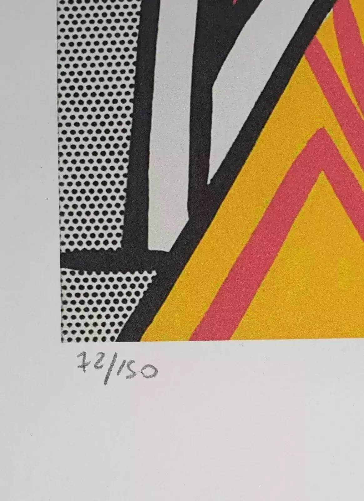 After Roy Lichtenstein (1923–1997) Woman With Flowered Hat – Limited Edition Plate Signed Lithograph photo for sale