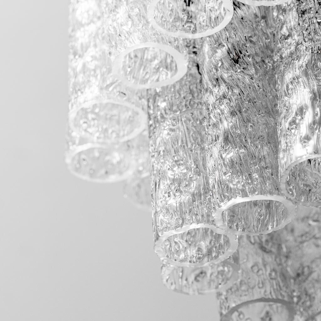 3 Light Chandelier In Blown Murano Glass, 1960s, Vintage, Modern photo furniture
