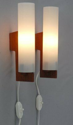 Model 719 Wall Lamps By Uno & östen Kristiansson For Luxus Vittsjö, Sweden, 1960s, Set Of 2 photo for sale