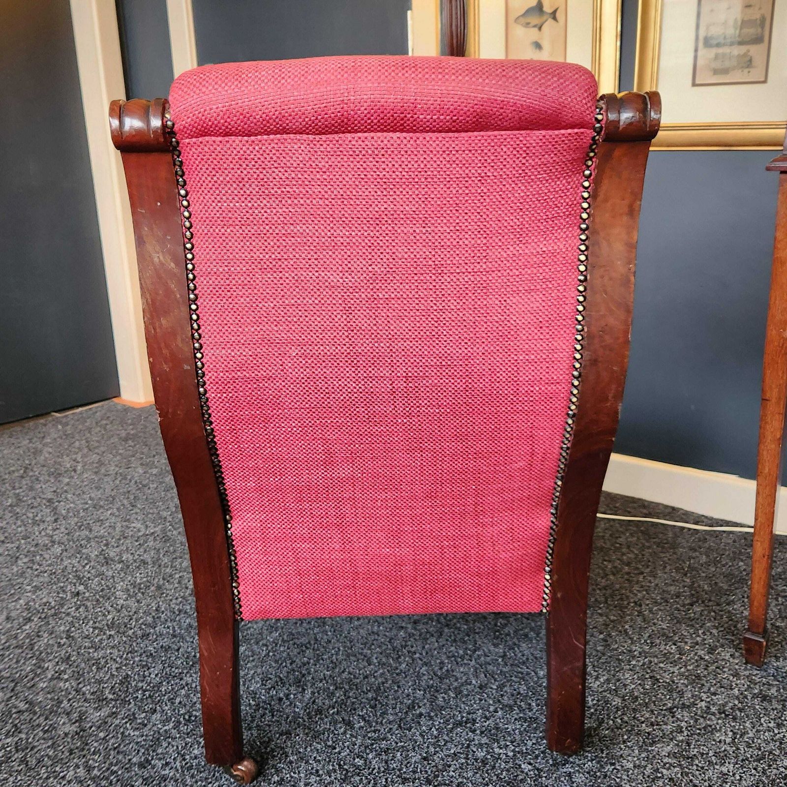 Victorian Nursing Chair, 1800s photo Furniture