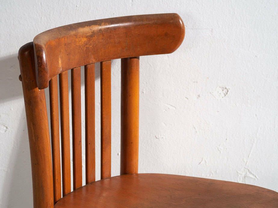 Antique Thonet Bistro Chairs (C.1900). Set Of 2 Pieces #14 photo vinterior