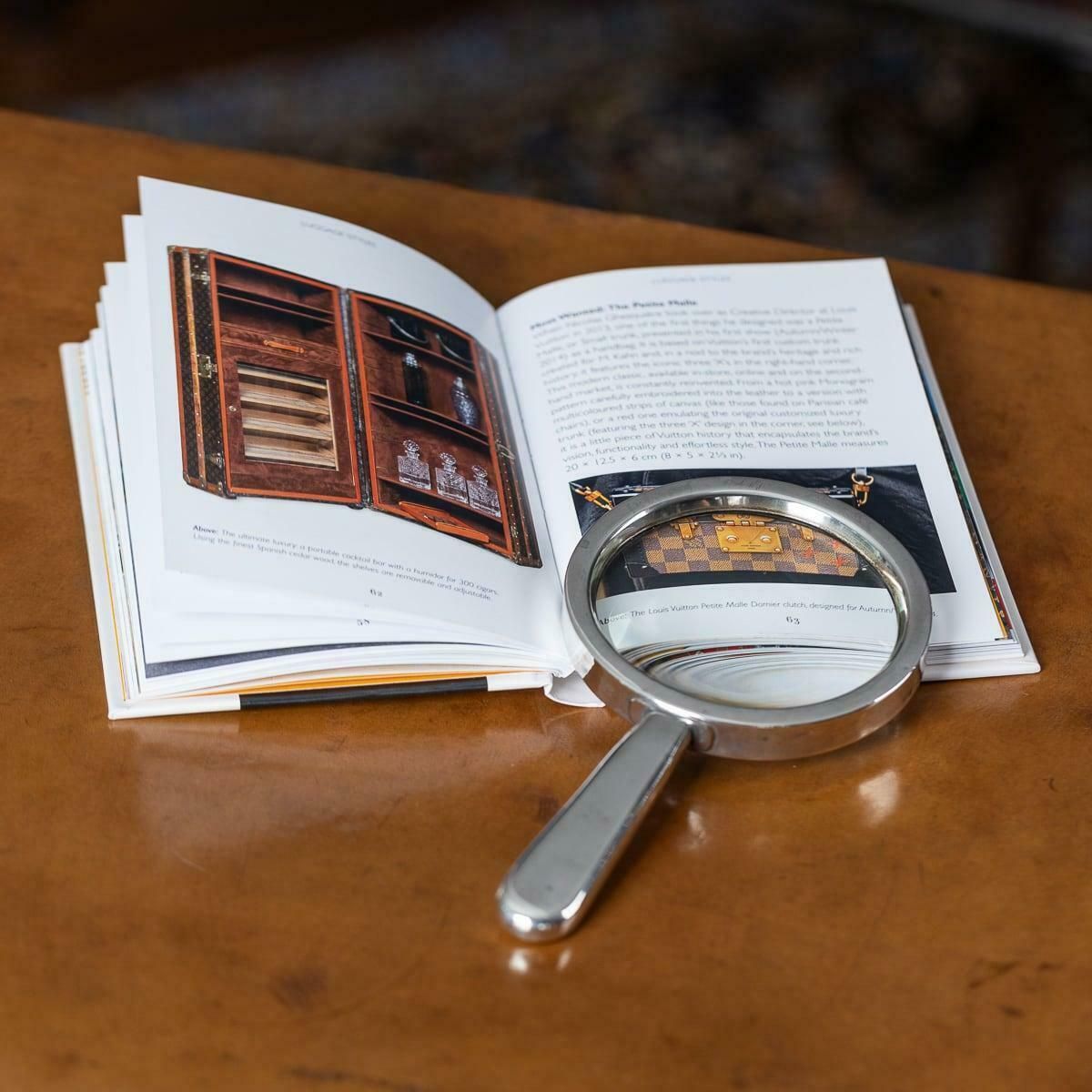 Antique 20th Century English Solid Silver Magnifying Glass, Chester C.1916 photo furniture