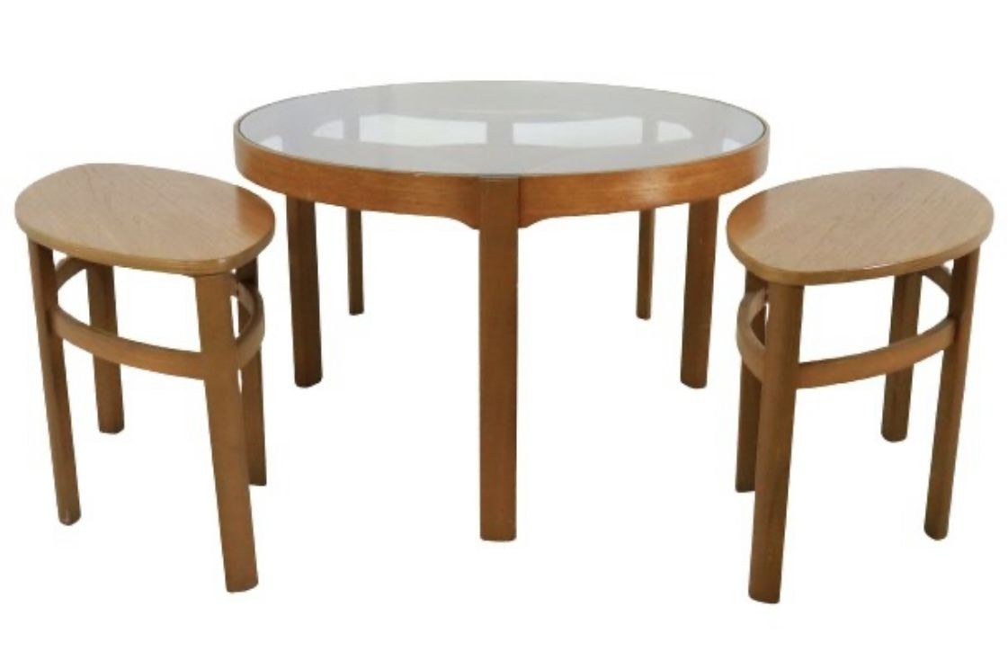 Tables Loggerheads Trinity Coffee & Nesting Tables From Nathan, Set Of 4 photo 375.0