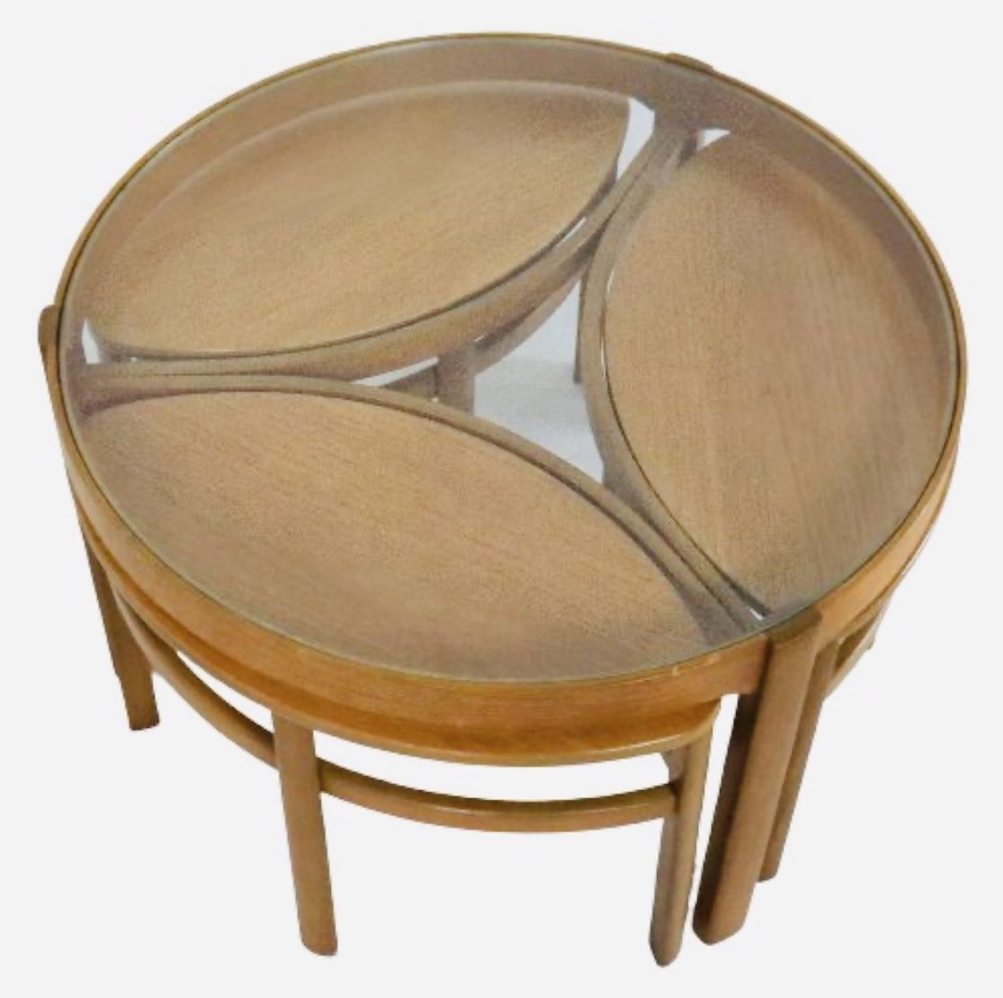 Tables Loggerheads Trinity Coffee & Nesting Tables From Nathan, Set Of 4 photo vinterior