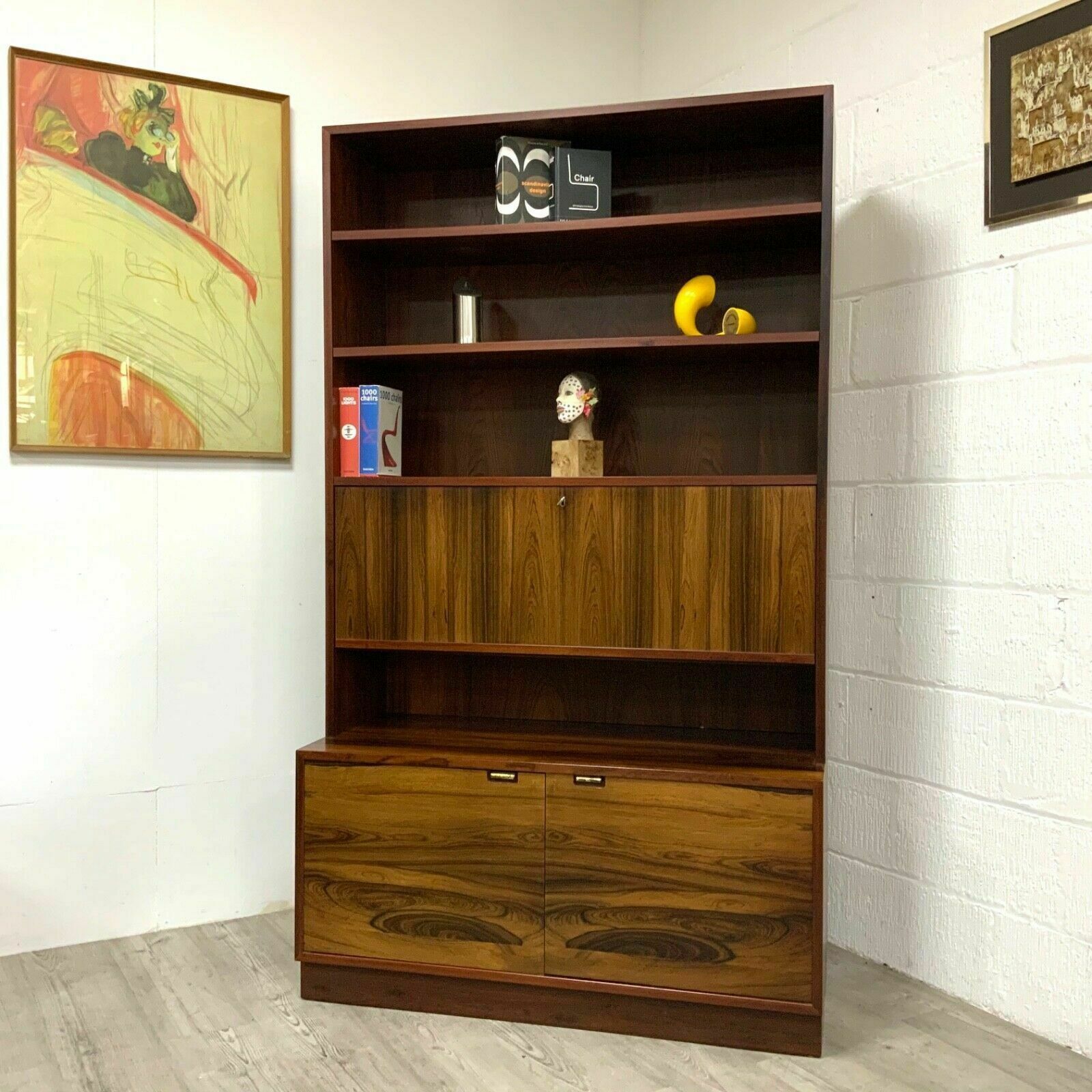 Danish Rosewood Display Cabinet 1970’s