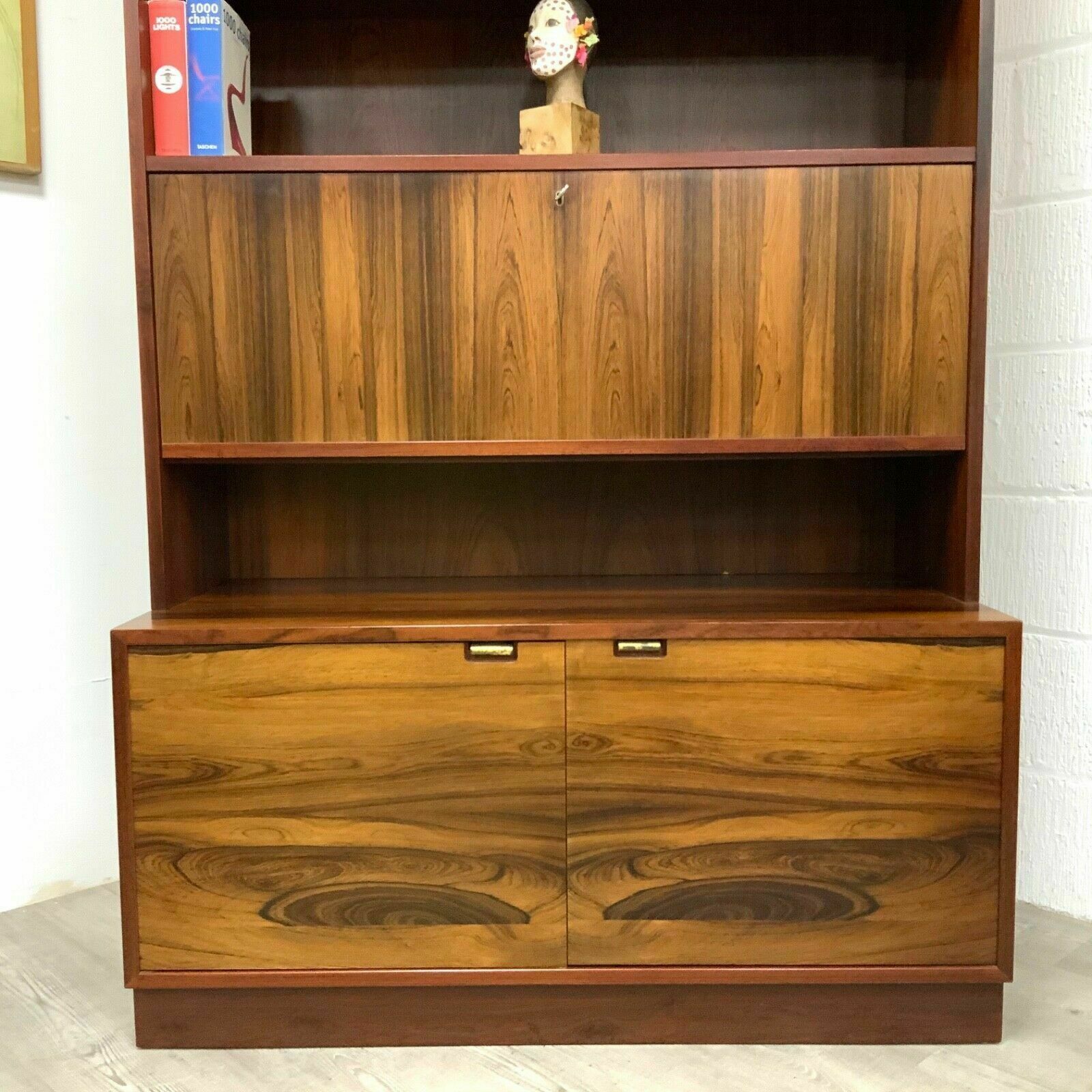 Danish Rosewood Display Cabinet 1970’s photo for sale
