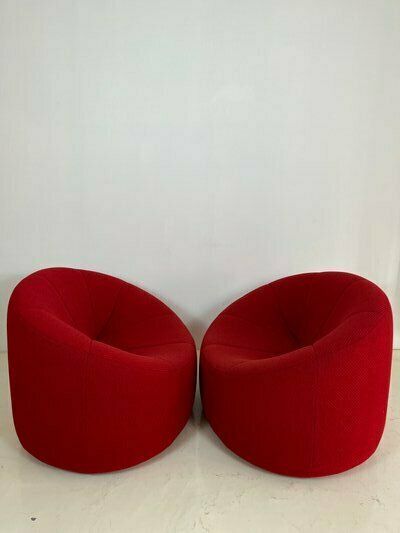Pumpkin Armchairs By Pierre Paulin For Ligne Roset, 1970s, Set Of 2