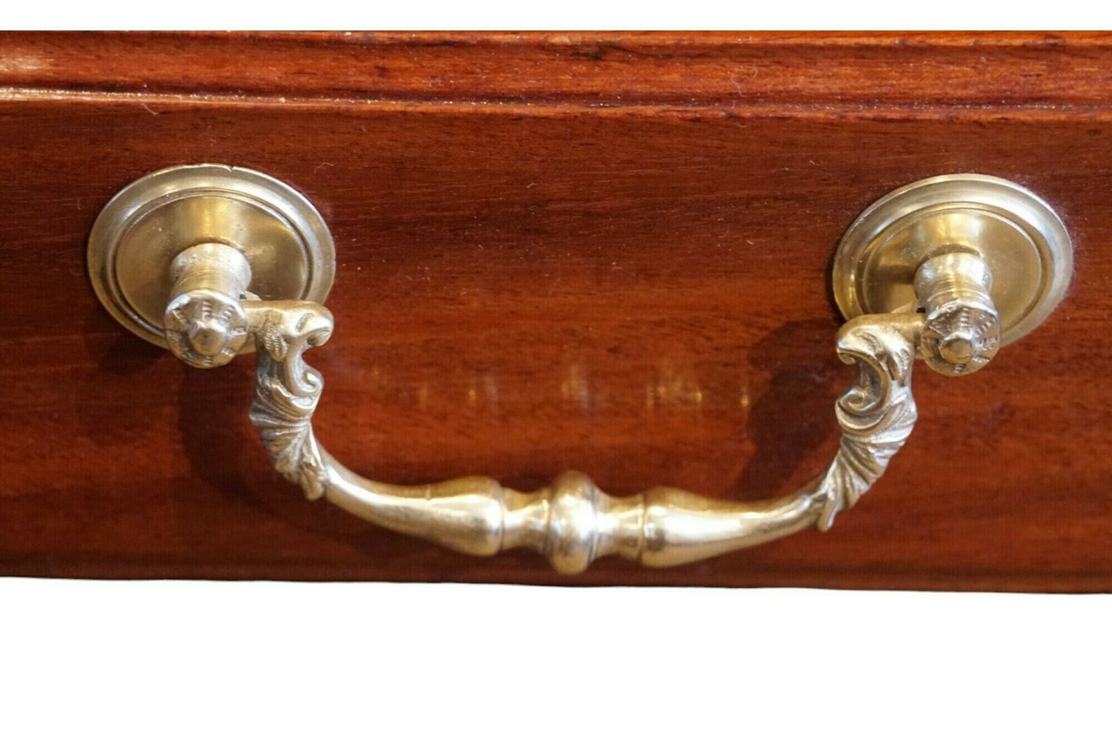 Edwardian Mahogany Pedestal Desk photo 3250.0