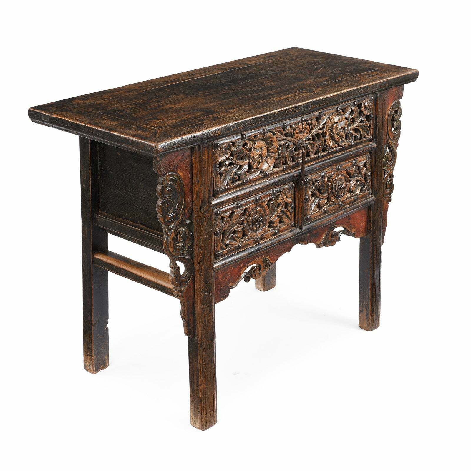 Antique Chinese Coffer Table, Early 19th Century photo Furniture