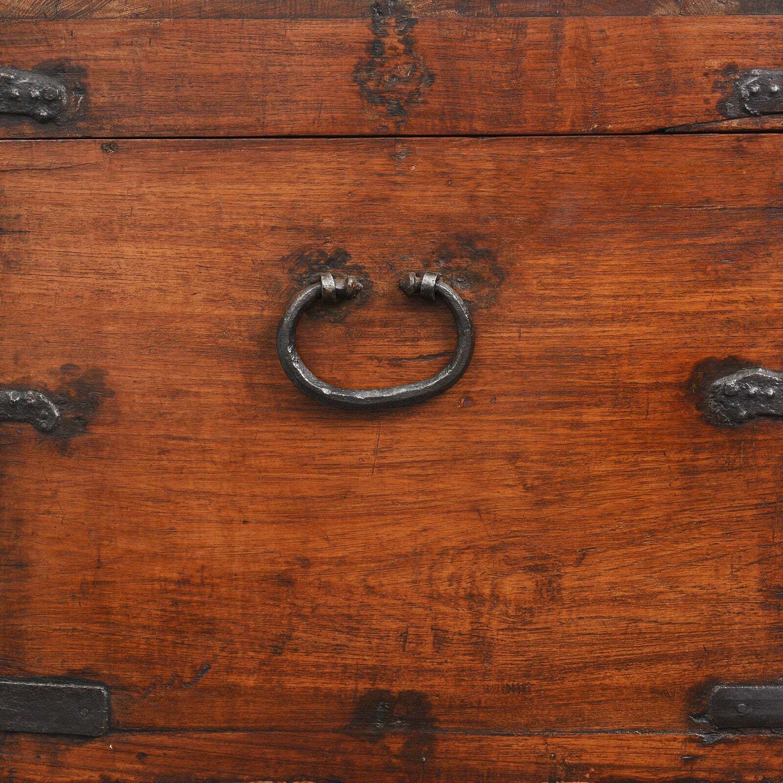 photo for sale Antique Indo Portugese Chest From South India, 19th Century