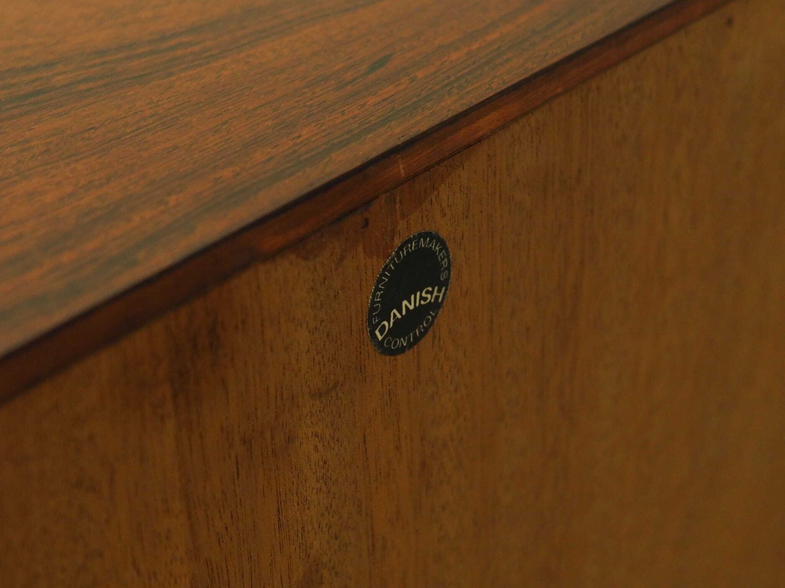 Furniture Vintage Cabinet, Danish Design, 1970s, Manufacture: Hundevad photo