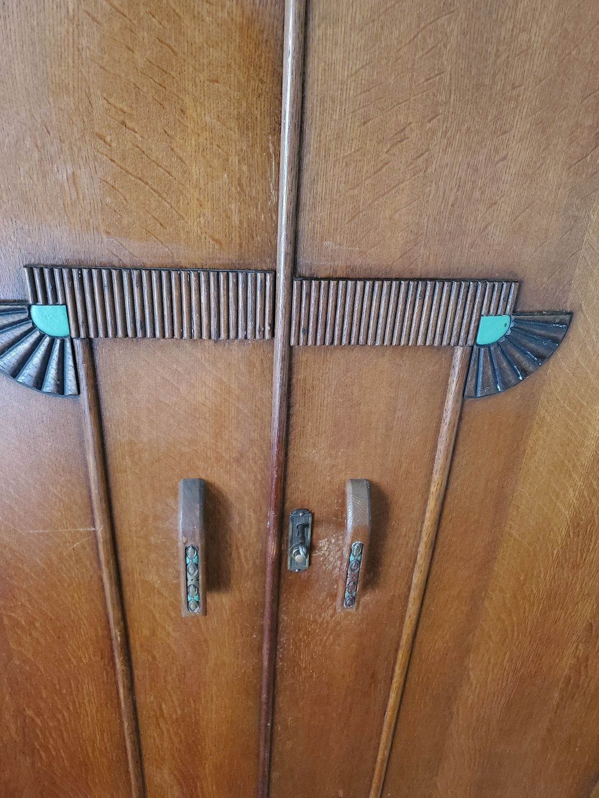 photo for sale Art Deco Wardrobe
