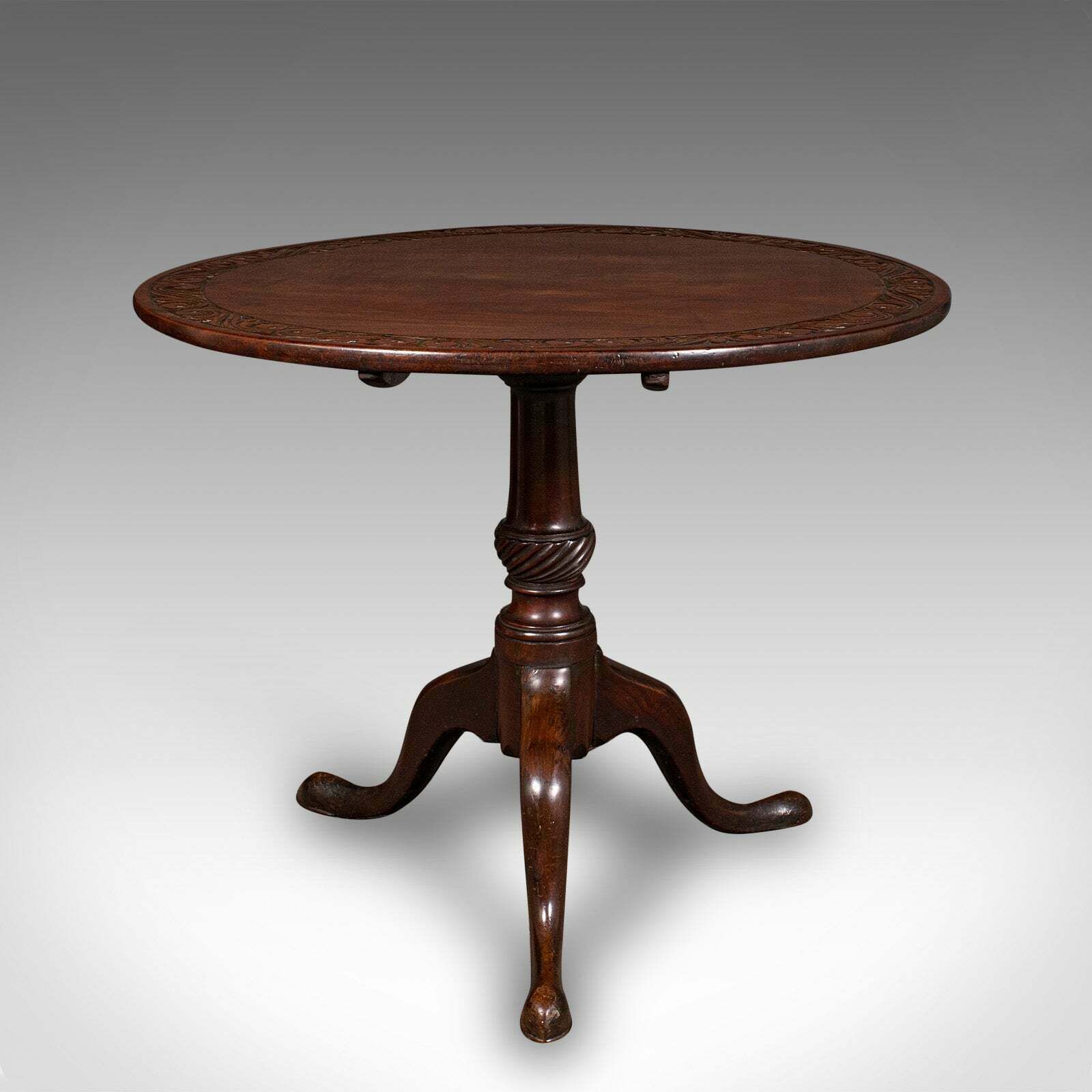 Antique Display Table, English, Walnut, Tilt Top, Hallway, Occasional, Georgian photo 1495.0