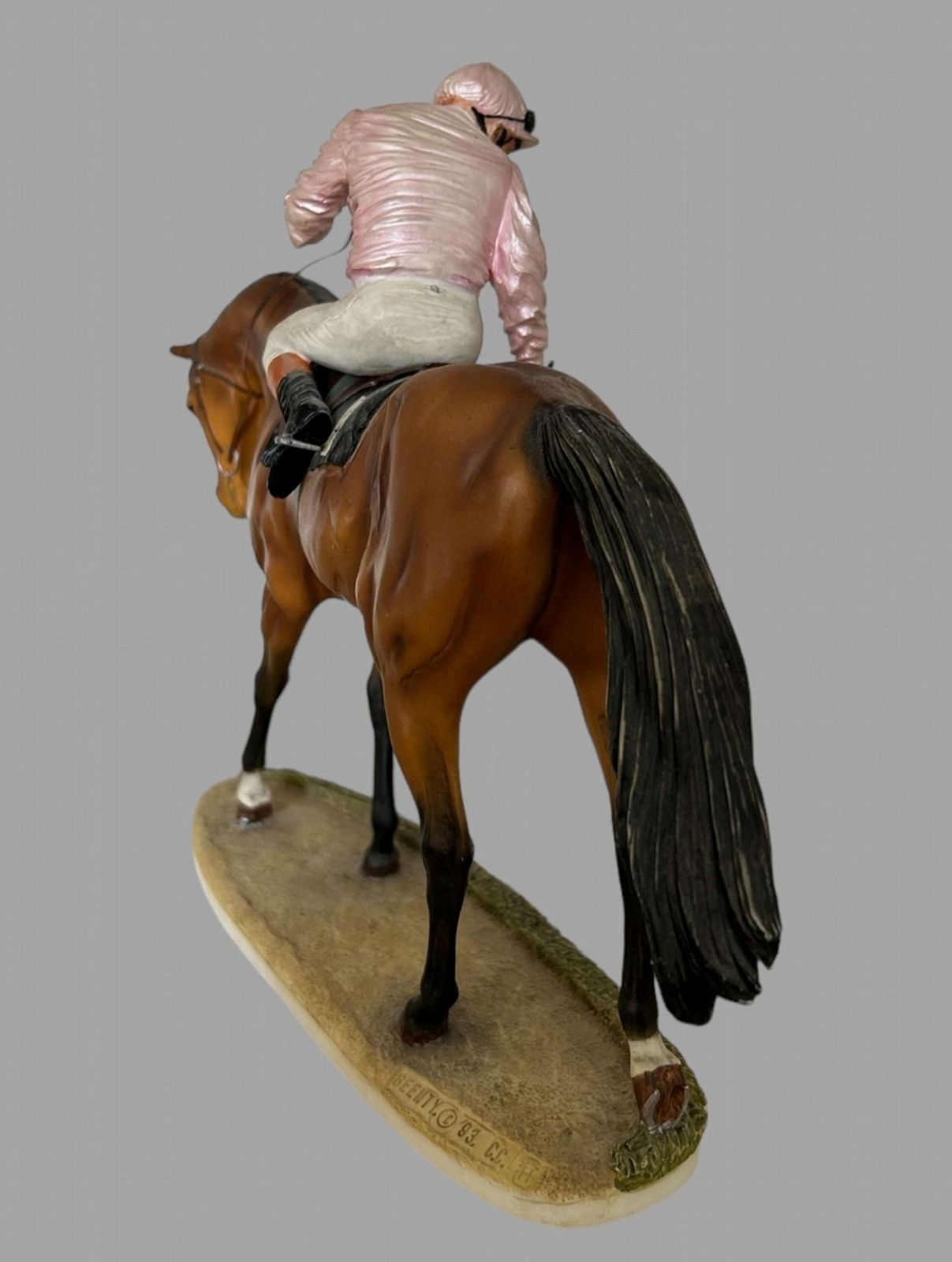 David Geenty Porcelain Figure 'On Parade' photo for sale