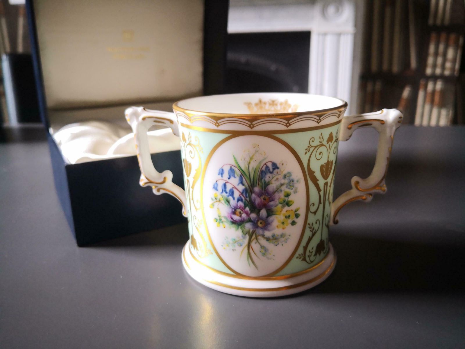 Royal Crown Derby Royal Wedding Memorial Cup In Box With Certificate 134 Of 500 Limited Edition photo furniture