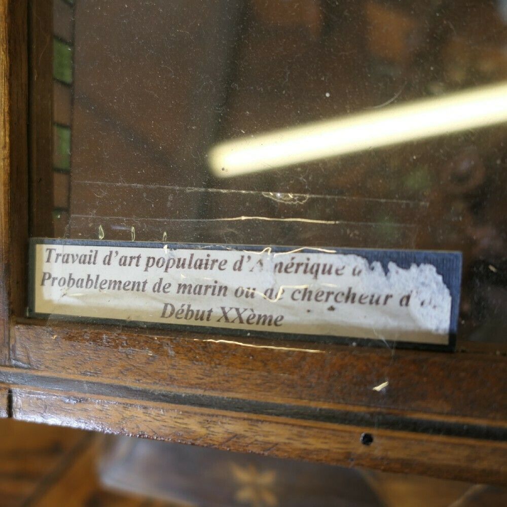 Early 20th Century American Prisoner Art Diorama Monkey Saloon Bar photo for sale
