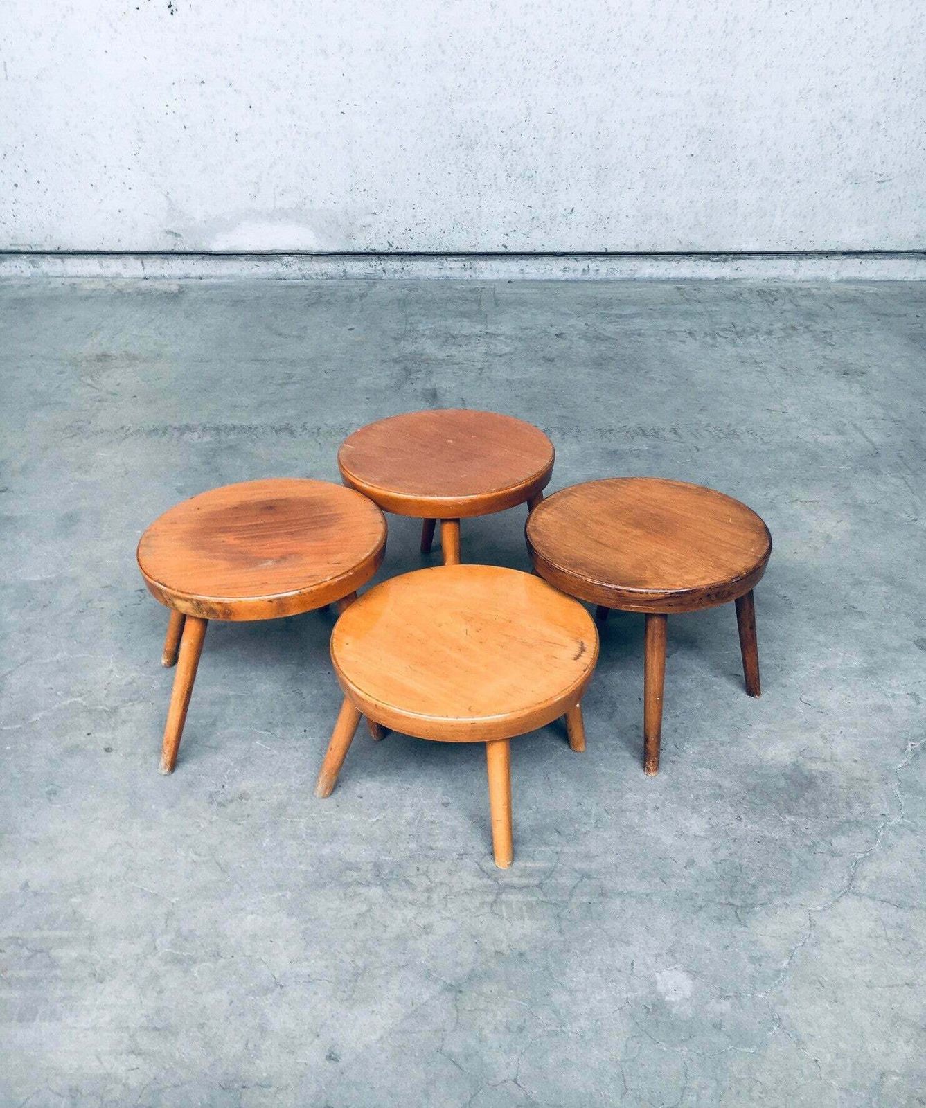 Meubels Mid Century Design Salontafelset, België, Ca. Jaren 1950 photo