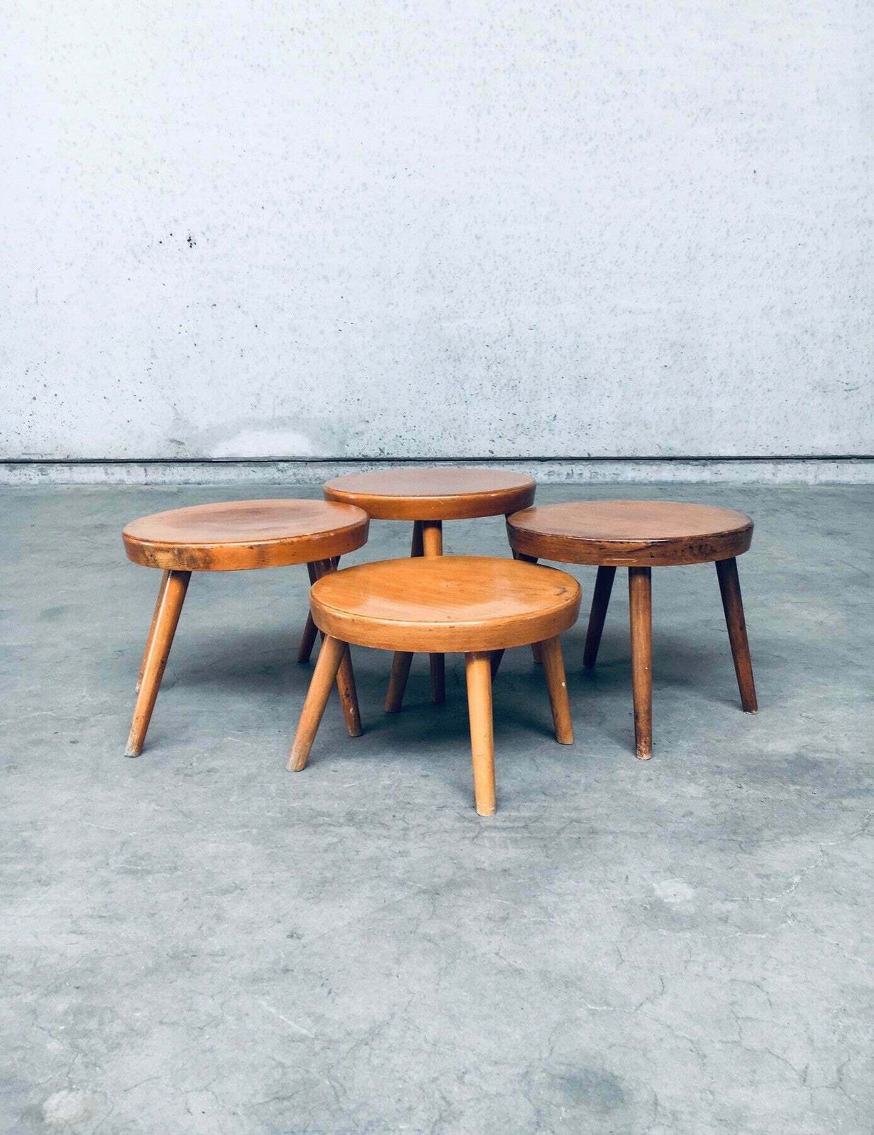 photo vinterior Mid Century Design Salontafelset, België, Ca. Jaren 1950