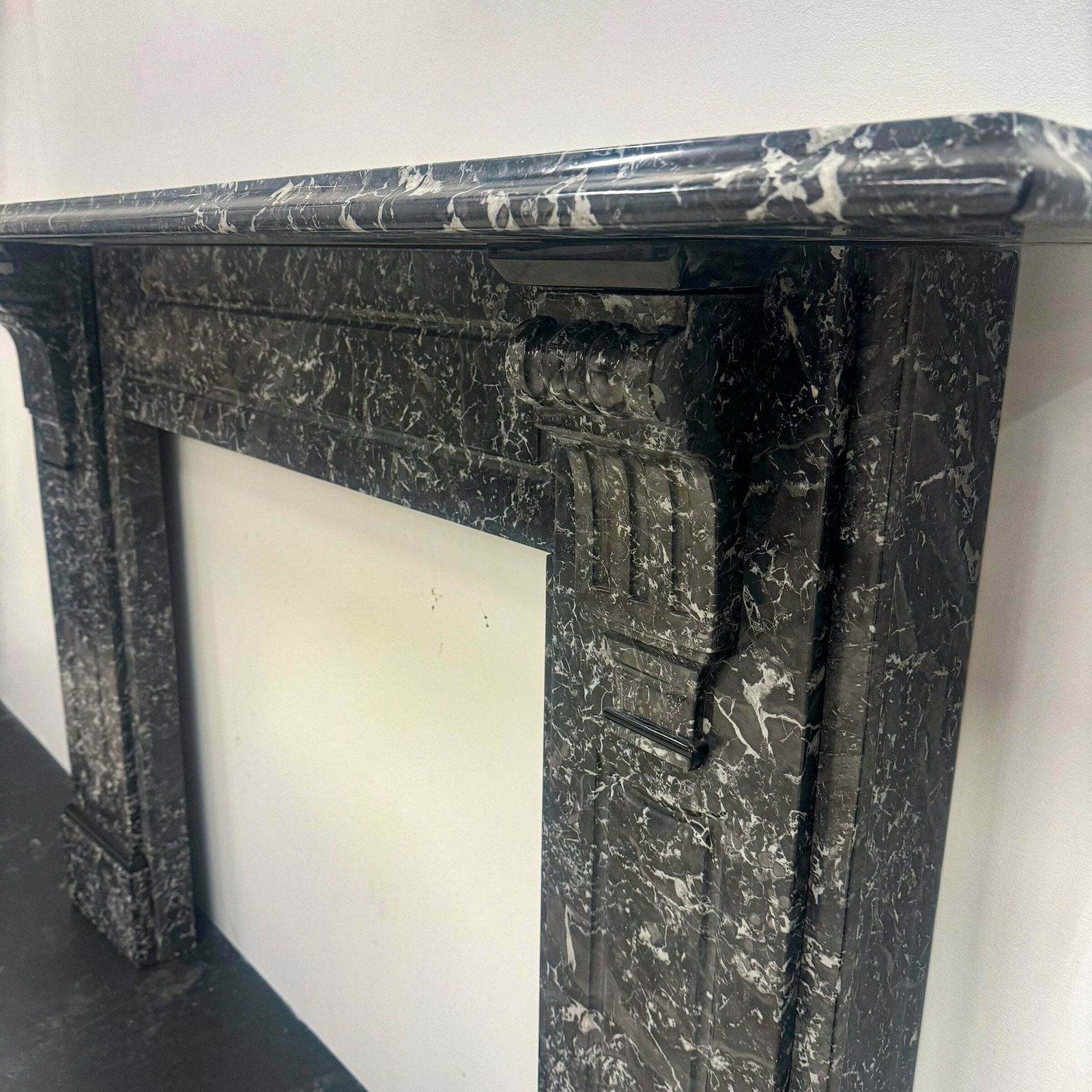 photo for sale Antique Victorian St Anne's Marble Fireplace Surround | Pair Available