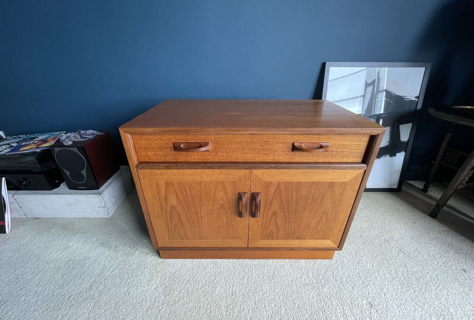 Vintage Mid Century G Plan Sierra Cabinet   Teak photo vinterior