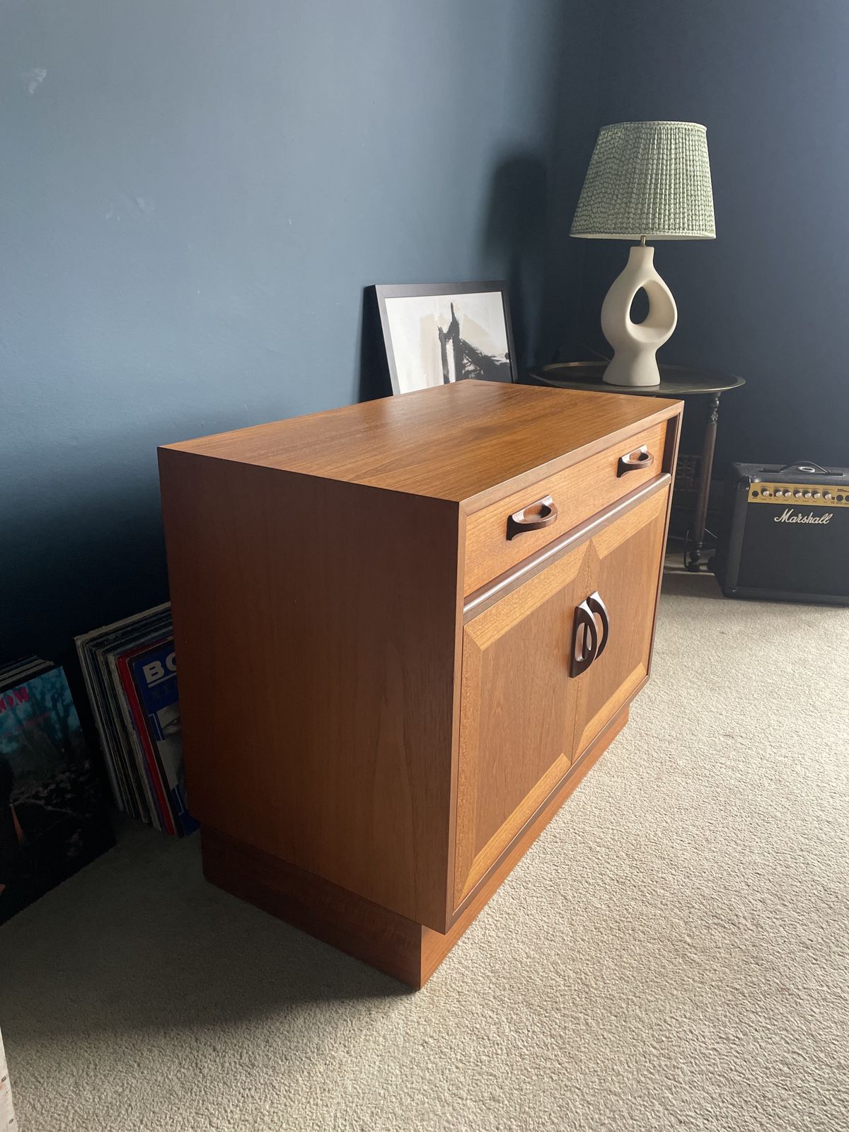 Vintage Mid Century G Plan Sierra Cabinet   Teak photo vintage