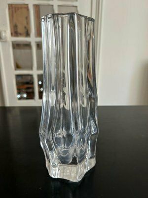 Daum Glass Vase By Jean Daum For Daum, 1960s photo vinterior