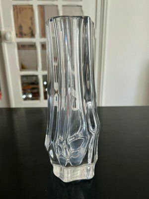 Daum Glass Vase By Jean Daum For Daum, 1960s photo vintage